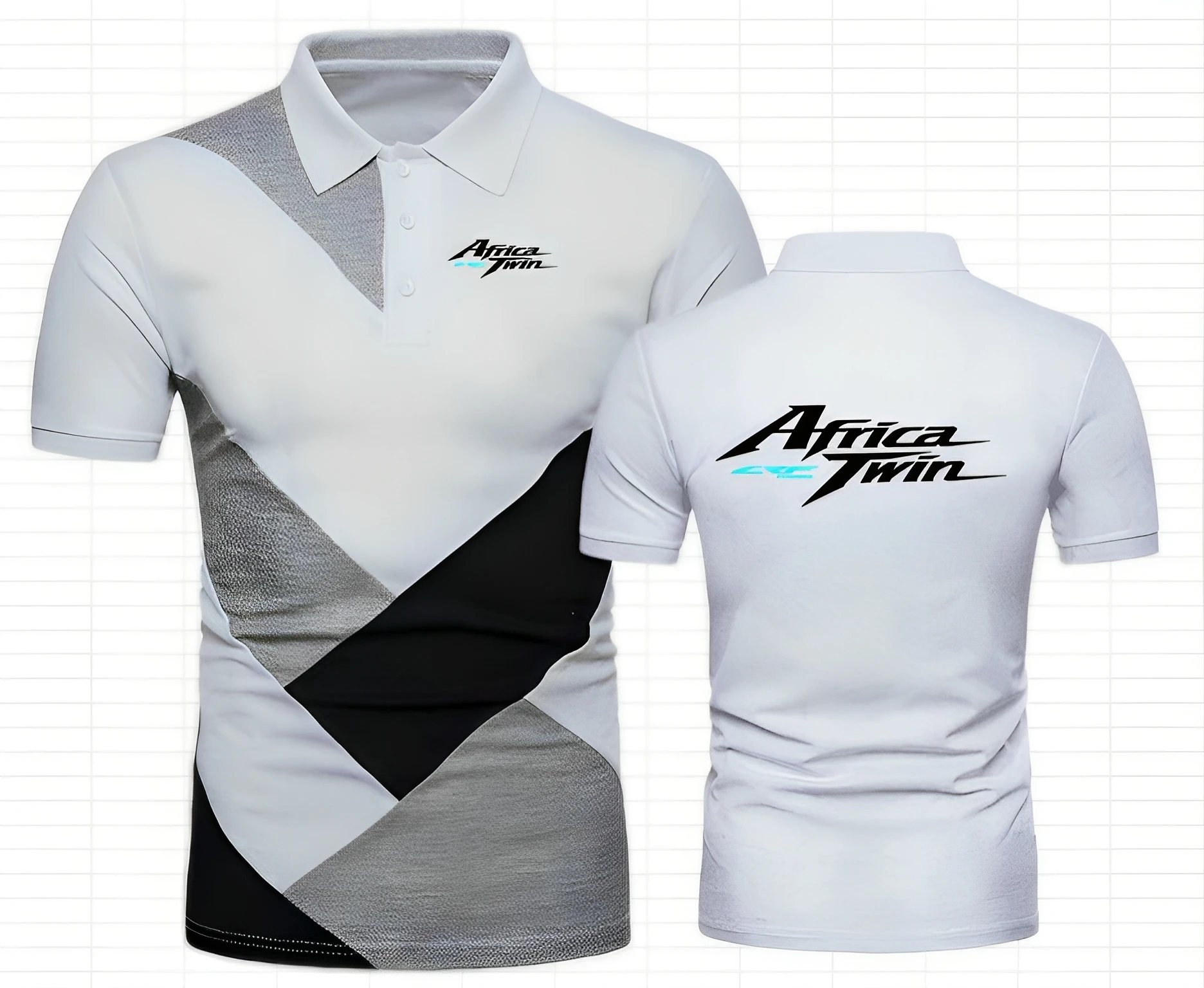 Africa-twin-crf-1100-l-crf1000-logo-popular-confortavel-hondaes-manga-curta-verao-masculino-negocios-f1-camisa-polo-casual