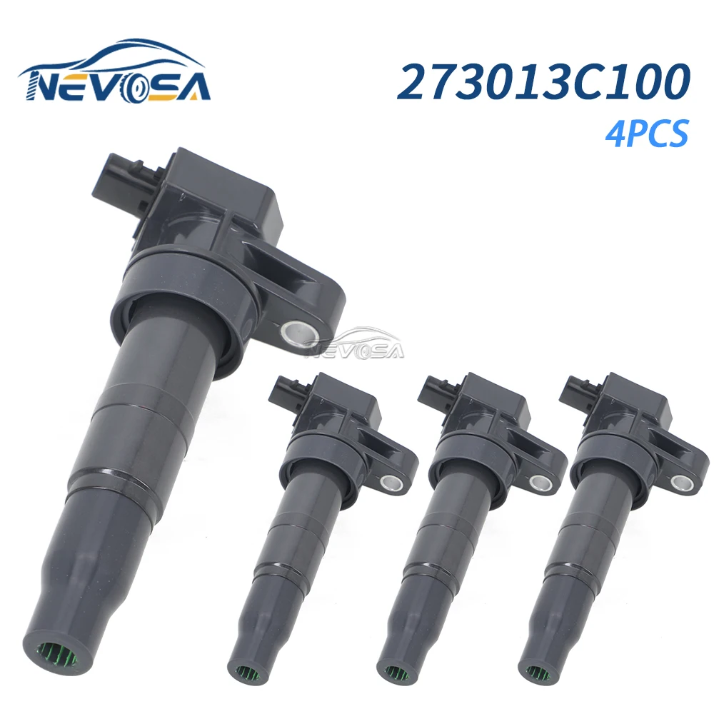 

4 шт. 27301-3C100 заглушка катушки зажигания 273013C100 для Hyundai Kia Genesis Santa Fe X 2,4L3,3L 3,5L 3,8L 2006-2015 Kia Sorento K900