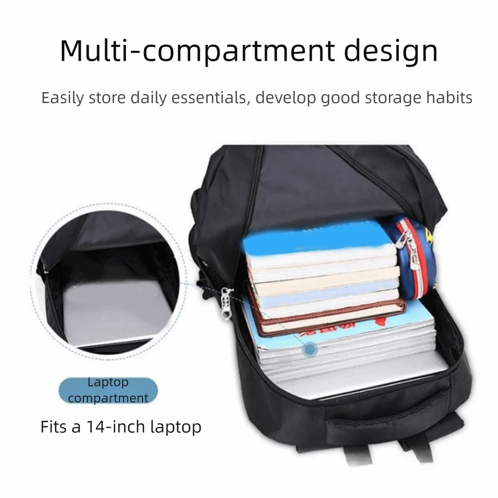 Lightweight Primary Schoolbag Burden Reduction Spine Protection Leisure School Bag Waterproof Large Capacity School Backpack