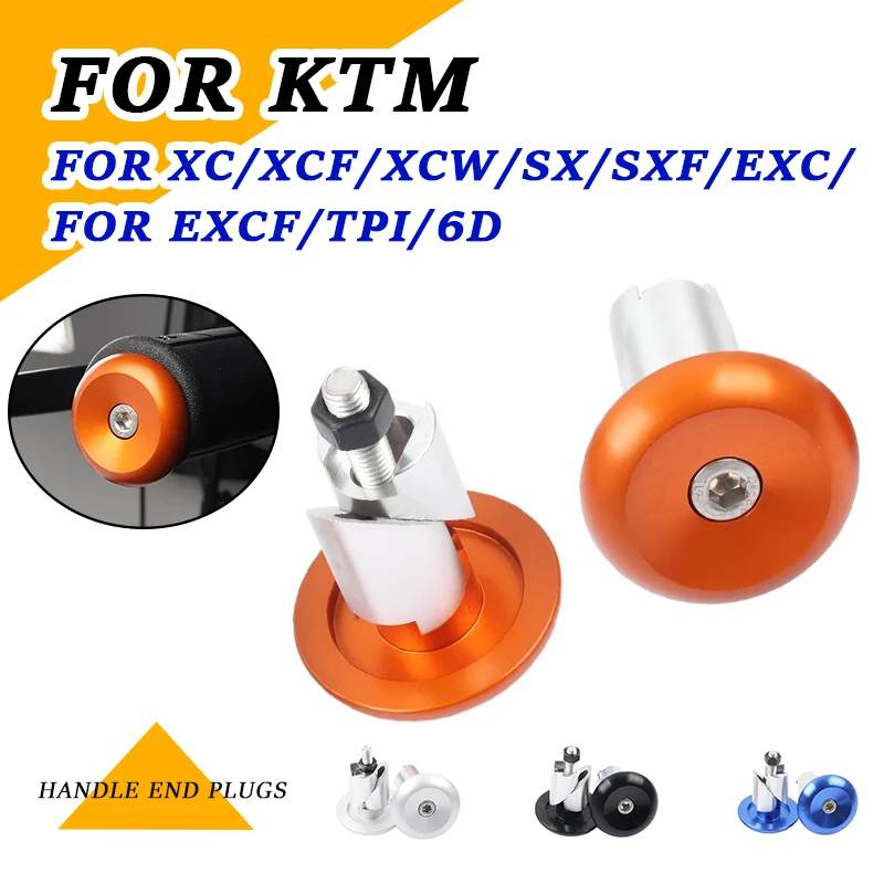 Für ktm exc xcf xc excf xcfw tpi sechs Tage 125 250 300 350 400 450 500 Motorrad lenker End kappe Schieber egler Lenker griff