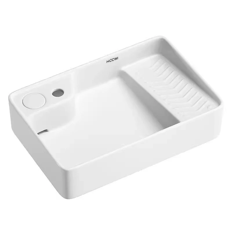 

Новый тайваньский контроль со стиральной панелью, керамический стол, умывальник, лицевой умывальник, балкон, бытовой