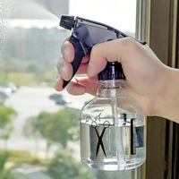 250ML Hairdressing Spray Bottle Barber Hair Tools Water Sprayer High Pressure Refillable Bottles Plastic Watering Can