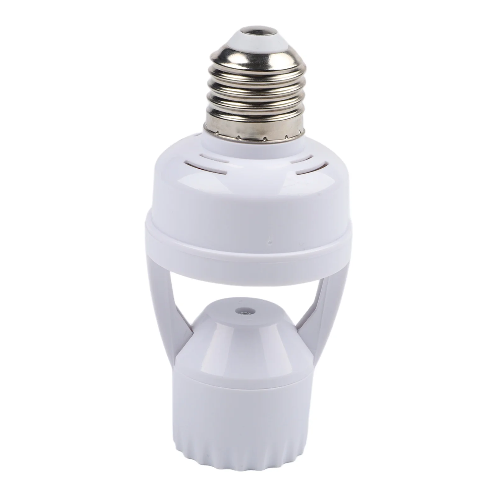 Infrared Motion Sensor Light Bulb Holder E27 with Automatic Detection and ABS Heat Resistant Shell for LED Lamps