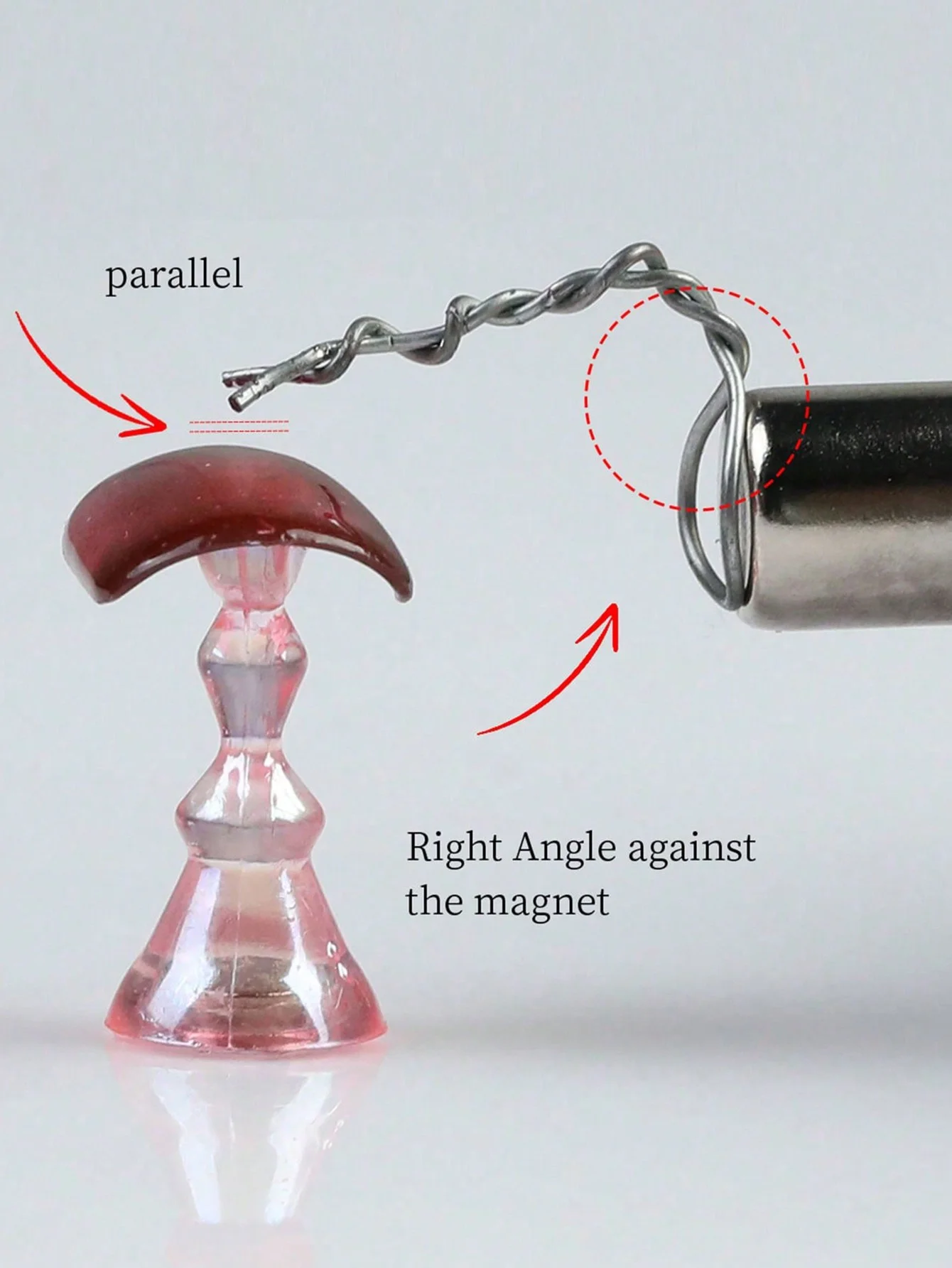 6Pcs Cat Eye Gel Nail Art Magnet Tool Set - Cylindrical Super Strong Magnetic Pen And DIY Design Different Shape Iron Wire For D