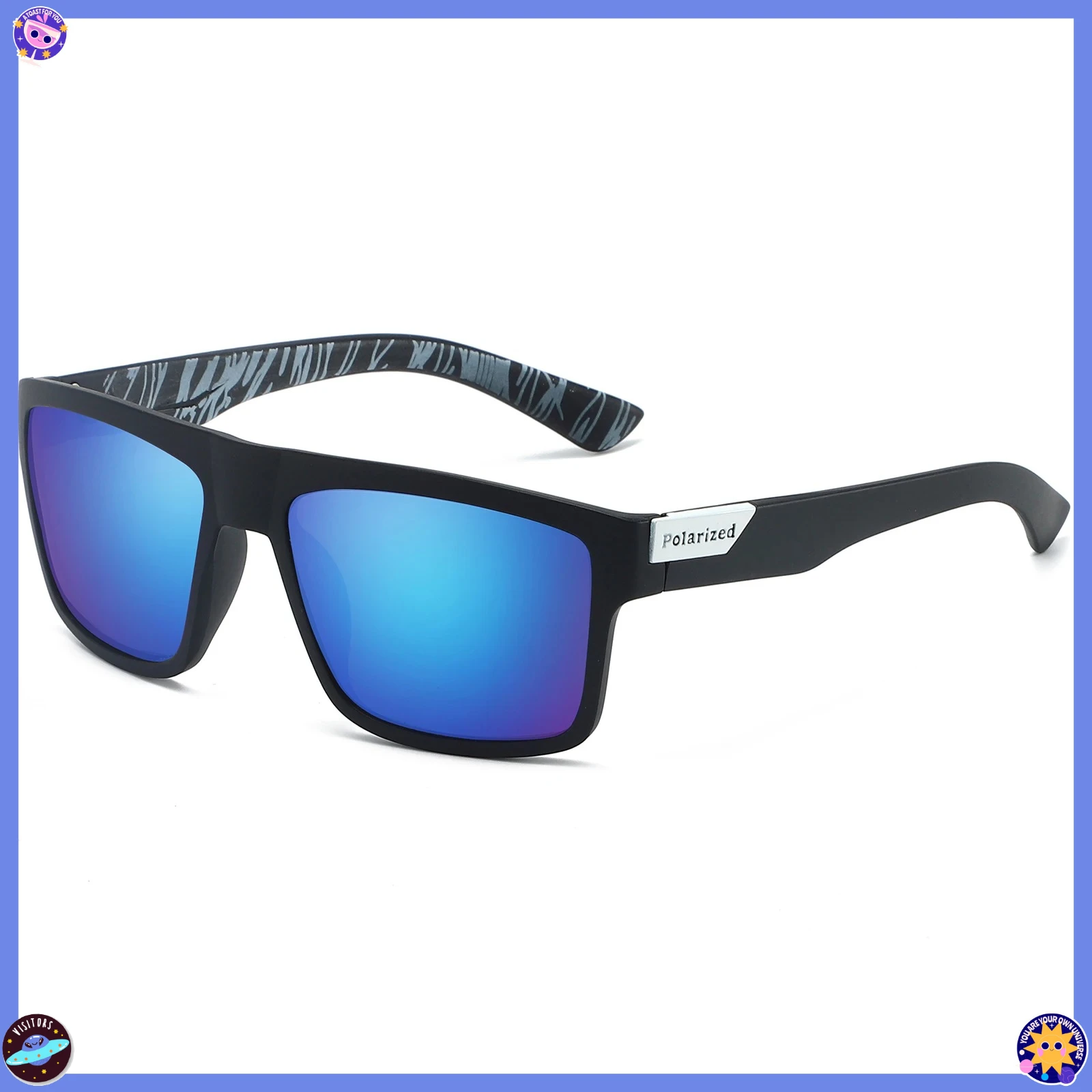 

Классические поляризационные солнцезащитные очки для мужчин и женщин, модные квадратные очки, мужские солнцезащитные очки, винтажные очки для вождения, спортивные оттенки