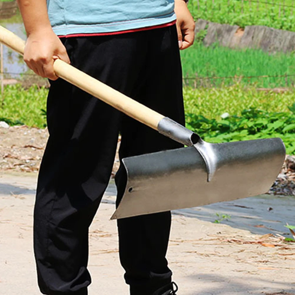 Large 50 Plate Rake Manure Cleaning Shovel Farm Equipment Carbon Steel Durable Poultry Tool Chicken Coop Feces Gardening Scrape