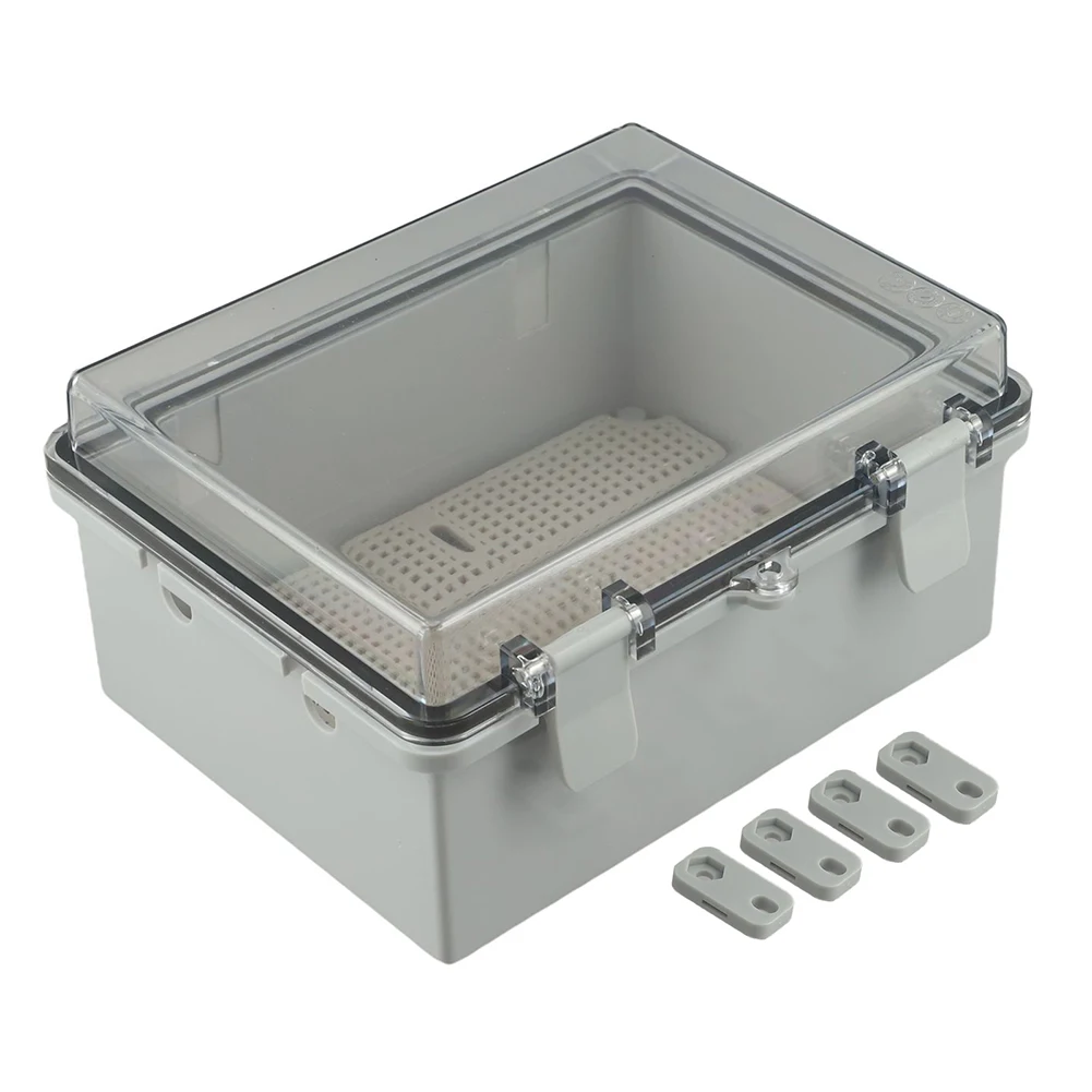 Waterproof Transparent Cover Electrical Project Boxes Instrument Housing Case Outdoor Accessories Plastic Junction Box