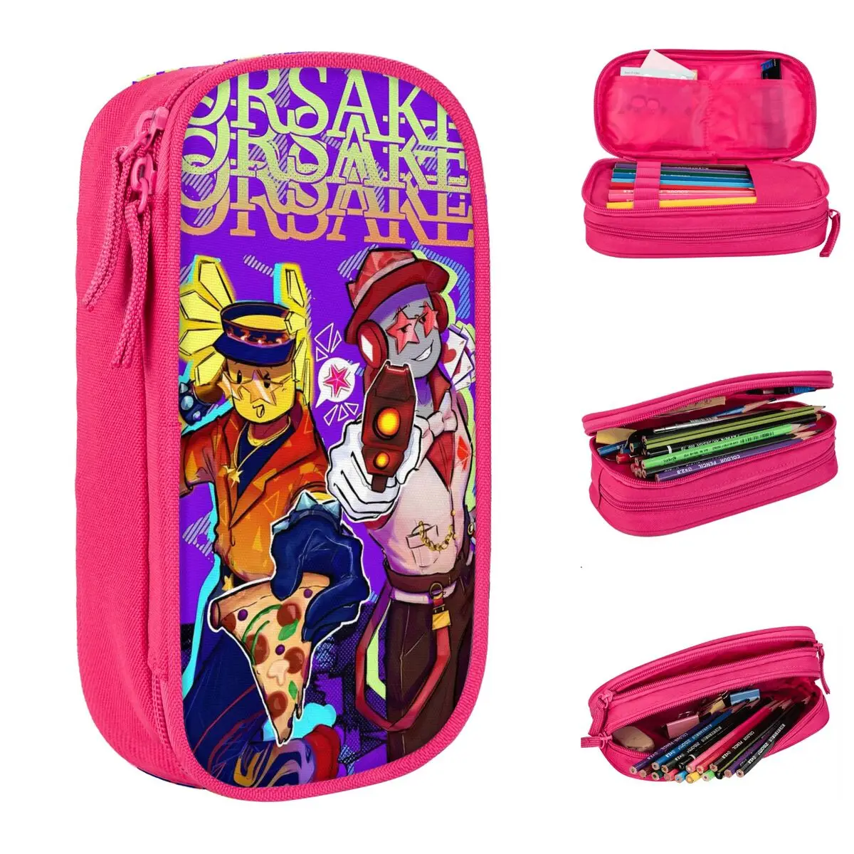 

Elliott Builderman Forsaken Pencil Cases Classic Pen Holder Bag Kids Big Capacity School Supplies Zipper Pencil Pouch