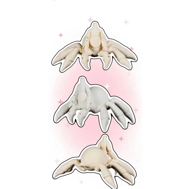 

In Stock 1/6 Scale Action Figures White/pink Skin Cute Spider Body Model for 12'' BJD Collection Toys Scene Decoration Gift