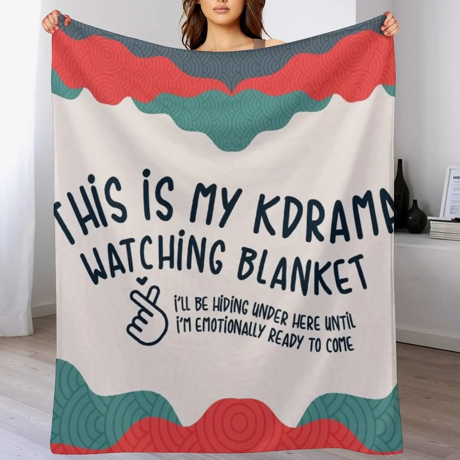 

This is My Kdrama Watching Blanket Gift for Kdrama Fans Throw Blanket Sleeping Bag Thins Luxury Brand Kid'S Blankets