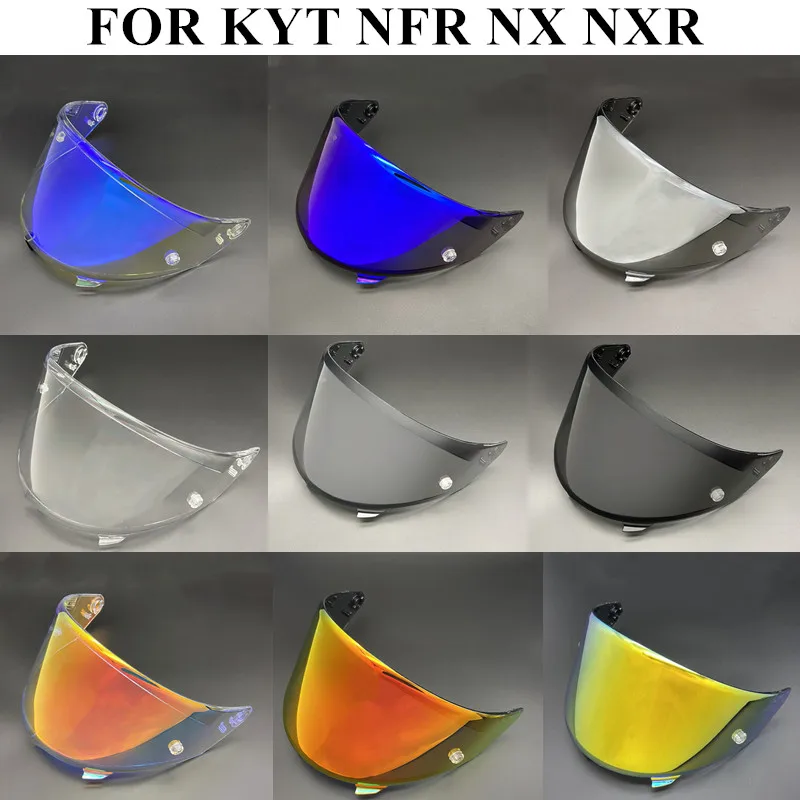 Visière originale pour casque de moto KYT NFR NX NPoly, bouclier, lentille, visage intégral, accessoires, puzzles