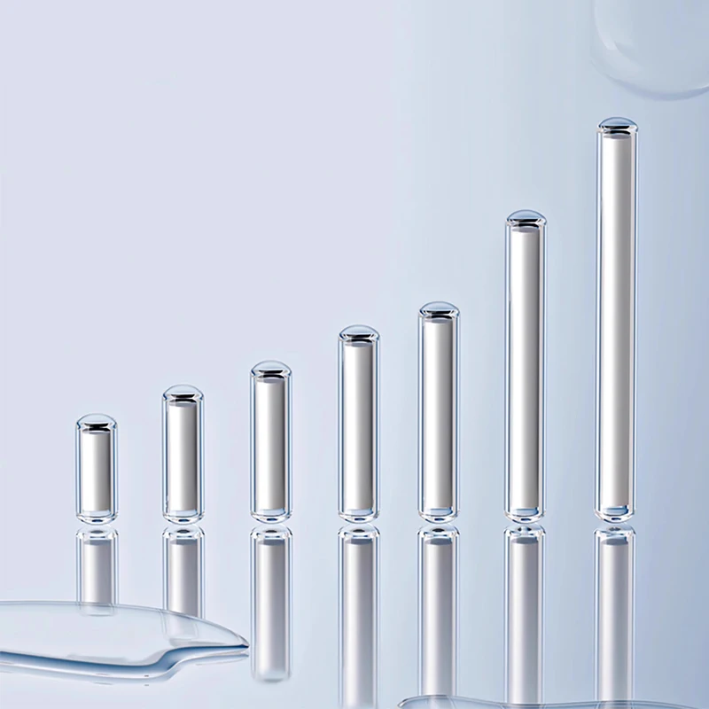 Laboratory Glass Magnetic Stirrer Stir Bars Mixer Stirring Spin Bar Cylinder Shaped High Temperature Resistance 400℃ ,1Piece