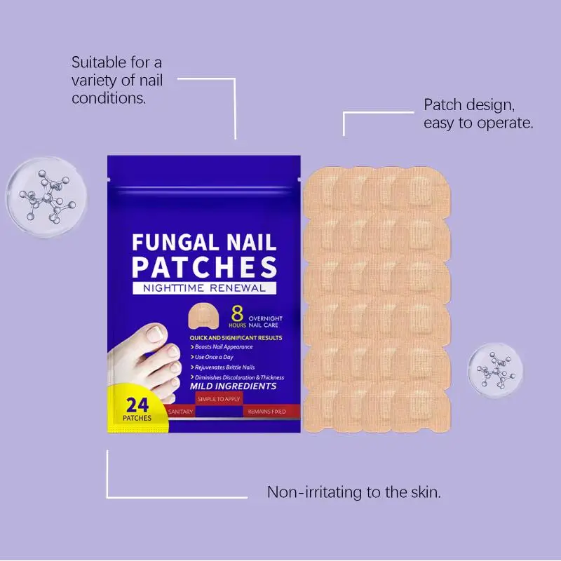 Patchs de réparation des ongles, Patch champignon des ongles des pieds, soin collant des ongles incarnés, autocollant de Correction, Patch de traitement des ongles Paronychia