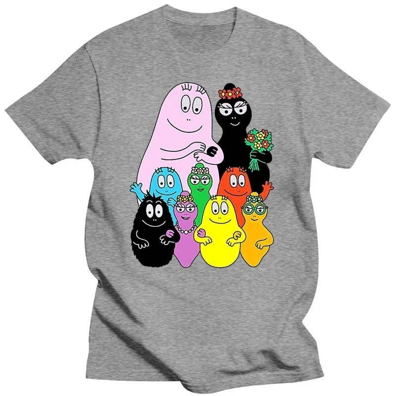 Barbapapa 19 T shirt Hoodie for Men Women Unisex Summer s T-Shirt Fashion 2024 NEW Camiseta Short Sleeve Clothing Harajuku