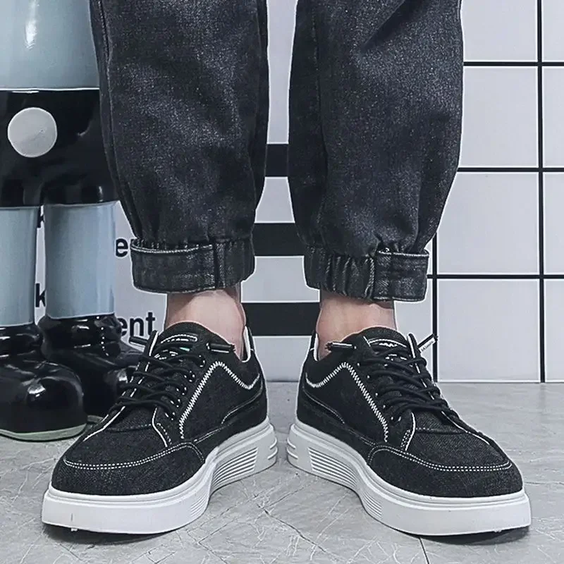 Men's Flat Casual Non-Slip Breathable Work Shoes_voghion.com