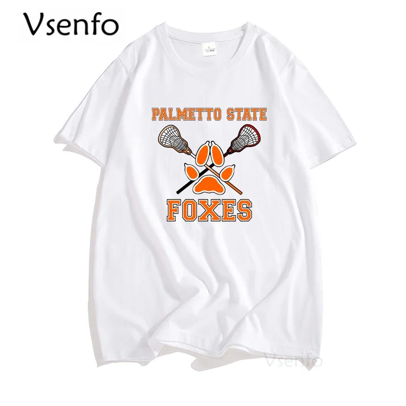 Palmetto State Foxes T Shirts Men Cotton All for The Game Nora Sakavic T Shirt Funny O-neck Casual Short Sleeve Tee Shirt Tops