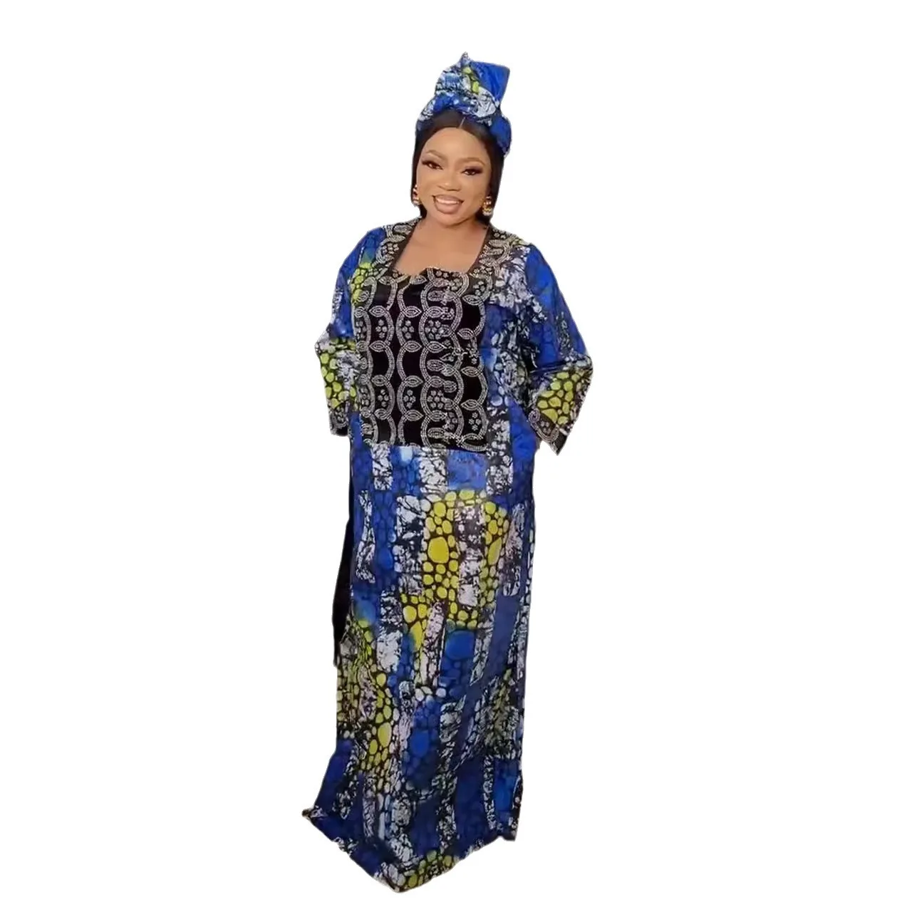 Abayas African Dresses for Women Traditional Africa Clothing Muslim Kaftan Maxi Long Dress Dashiki Ankara Outfits Gown Robe 2024