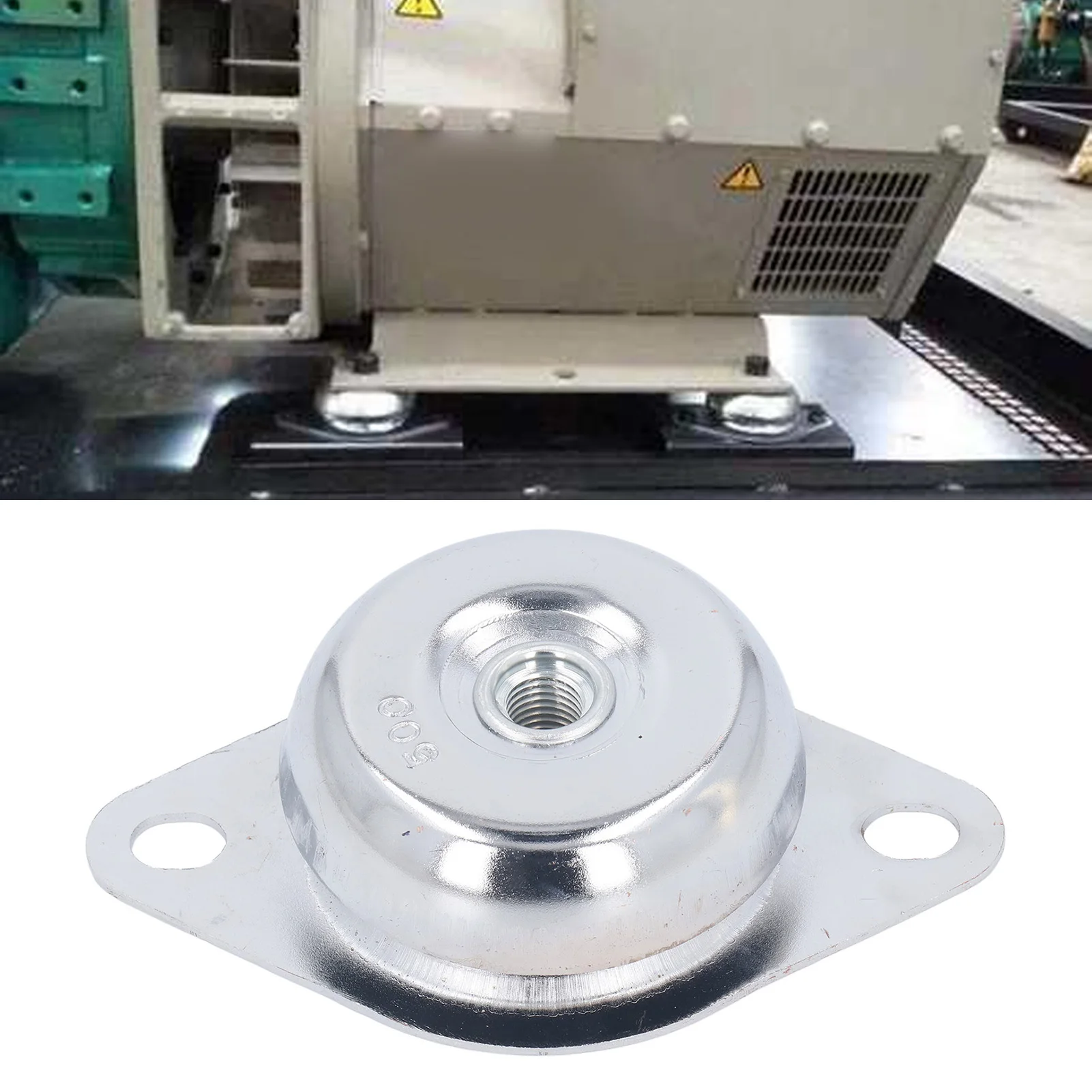 

Вибрационная накладка генератора, амортизатор генератора, противоскользящая резина из нержавеющей стали, защита от коррозии для механического болта M16