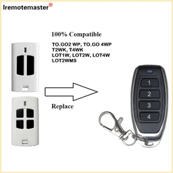 For Beninca Compatible with TO.GO TOGO VA 2VA 4VA Rolling Code 433.92MHz BENINCA TOGO2WV Garage Door Remote Control Gate Openers