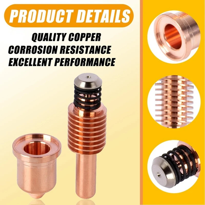 20 piezas 220941   Boquilla 45A y 20 piezas 220842   Consumibles de antorcha de corte por plasma compatibles con electrodos 45XP/65/85/105