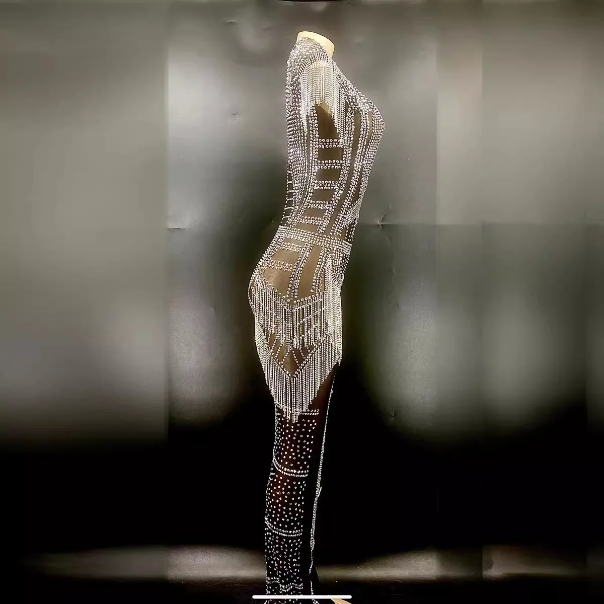 생일 다이아몬드 럭셔리 드레스 우아한 민소매 술 크리스탈 페르시 칵테일 플래시 가운 Femme Chic Et Élégante 파티 드레스