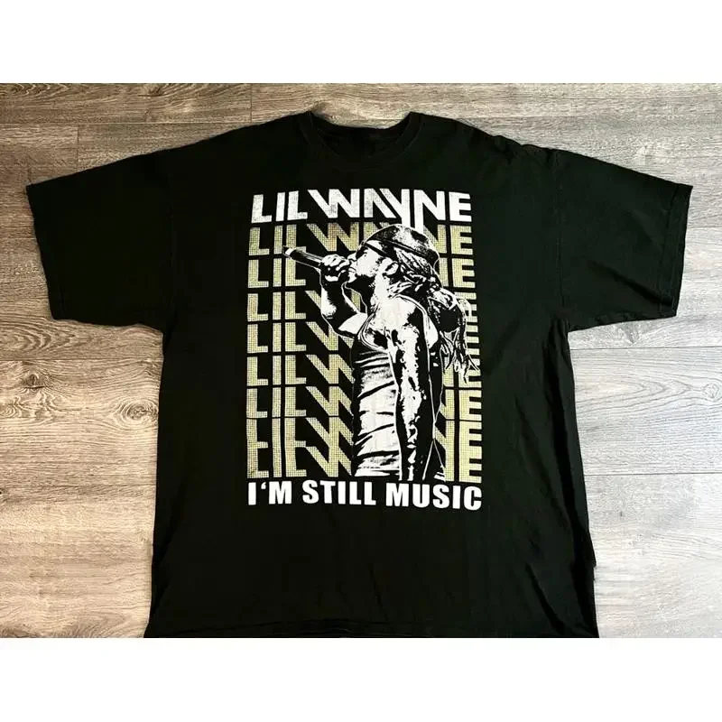 Lil Wayne I Äôm Still Music Black T Shirt Adult BS156