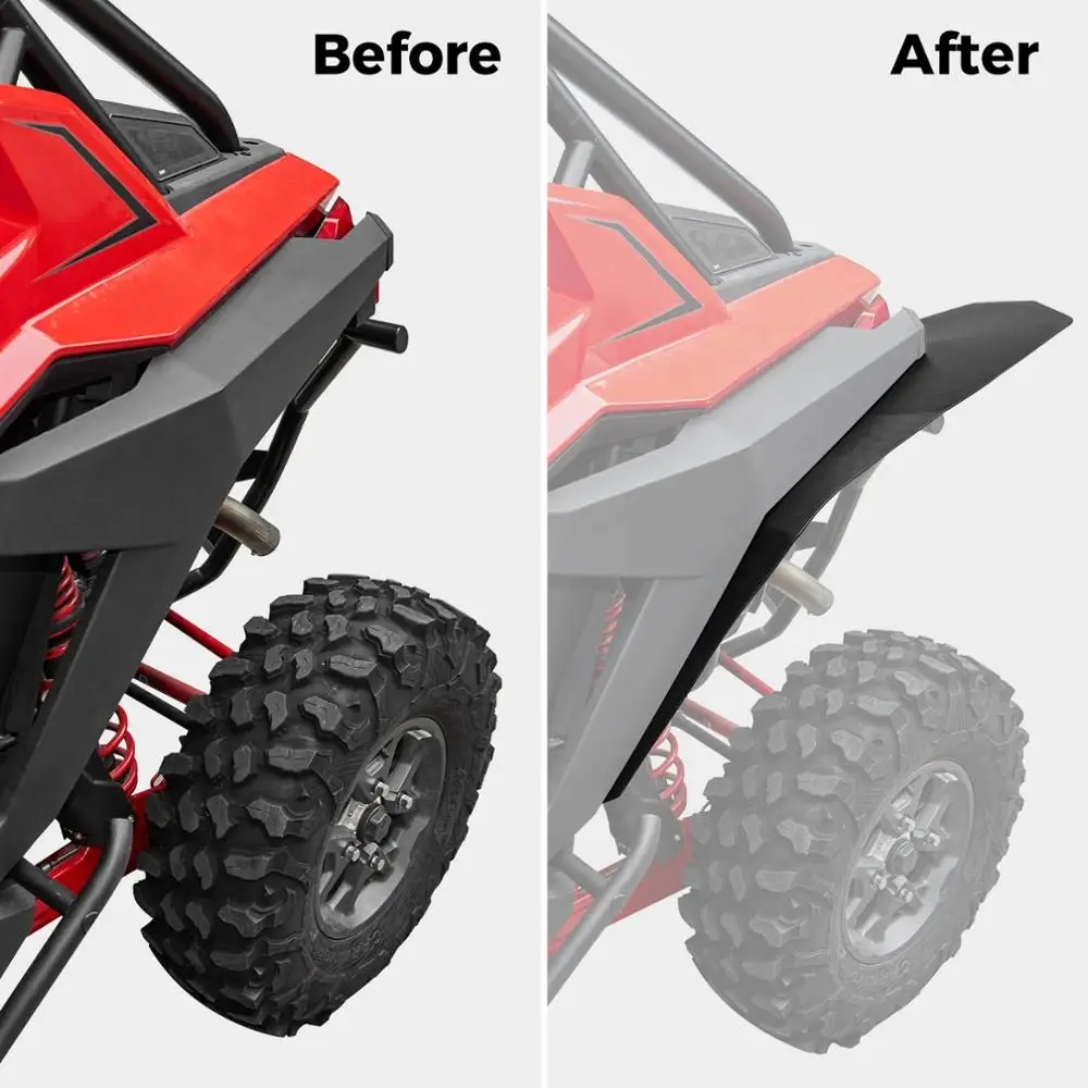 Voor Achter Spatbordverbreders UTV RZR PRO XP Compatibel met Polaris RZR PRO XP / RZR PRO R/RZR Turbo R 2020-2024 Spatlappen Kit