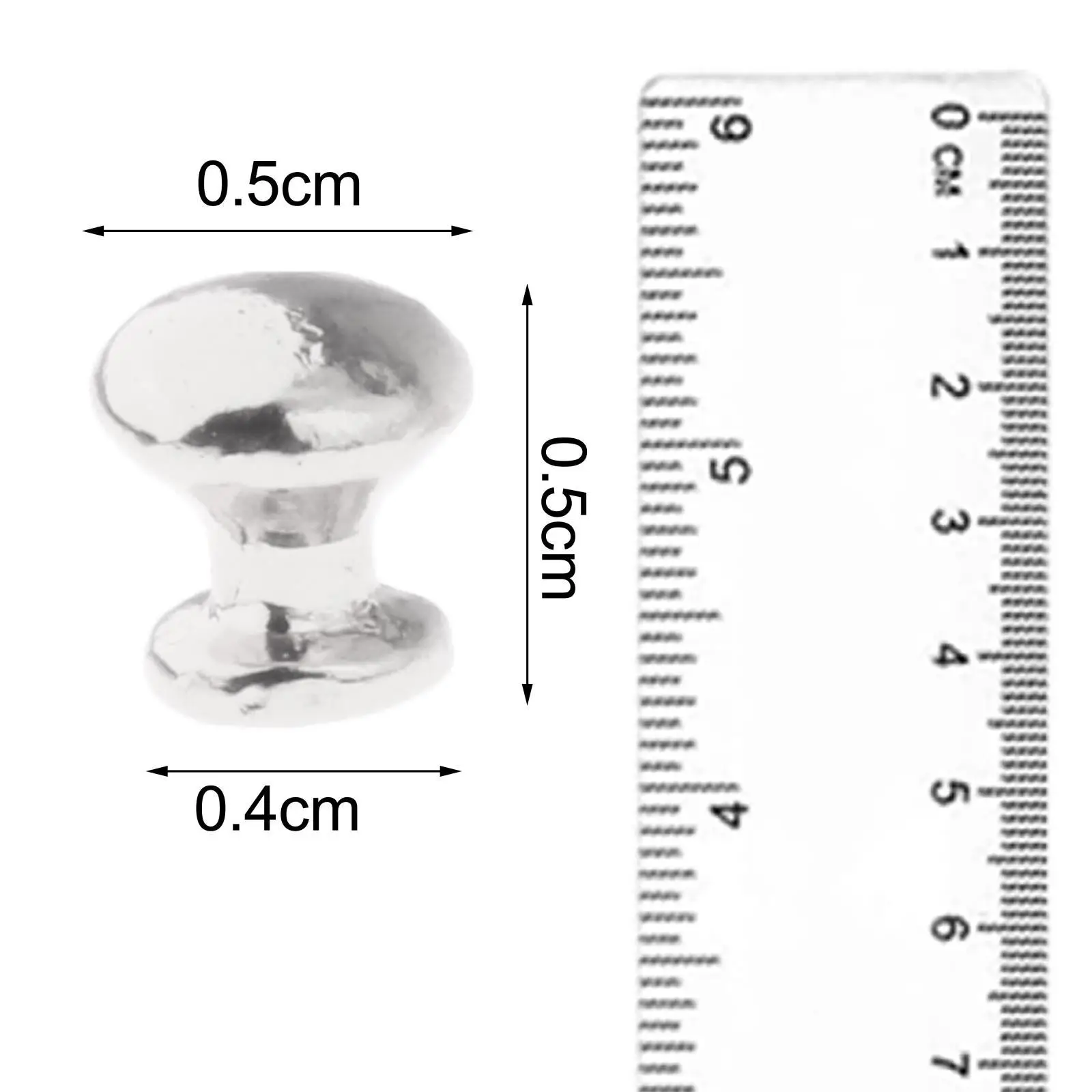 8 قطع مقابض باب بيت الدمى، لعبة أطفال بسيطة، مجموعة لعب التظاهر 1:12