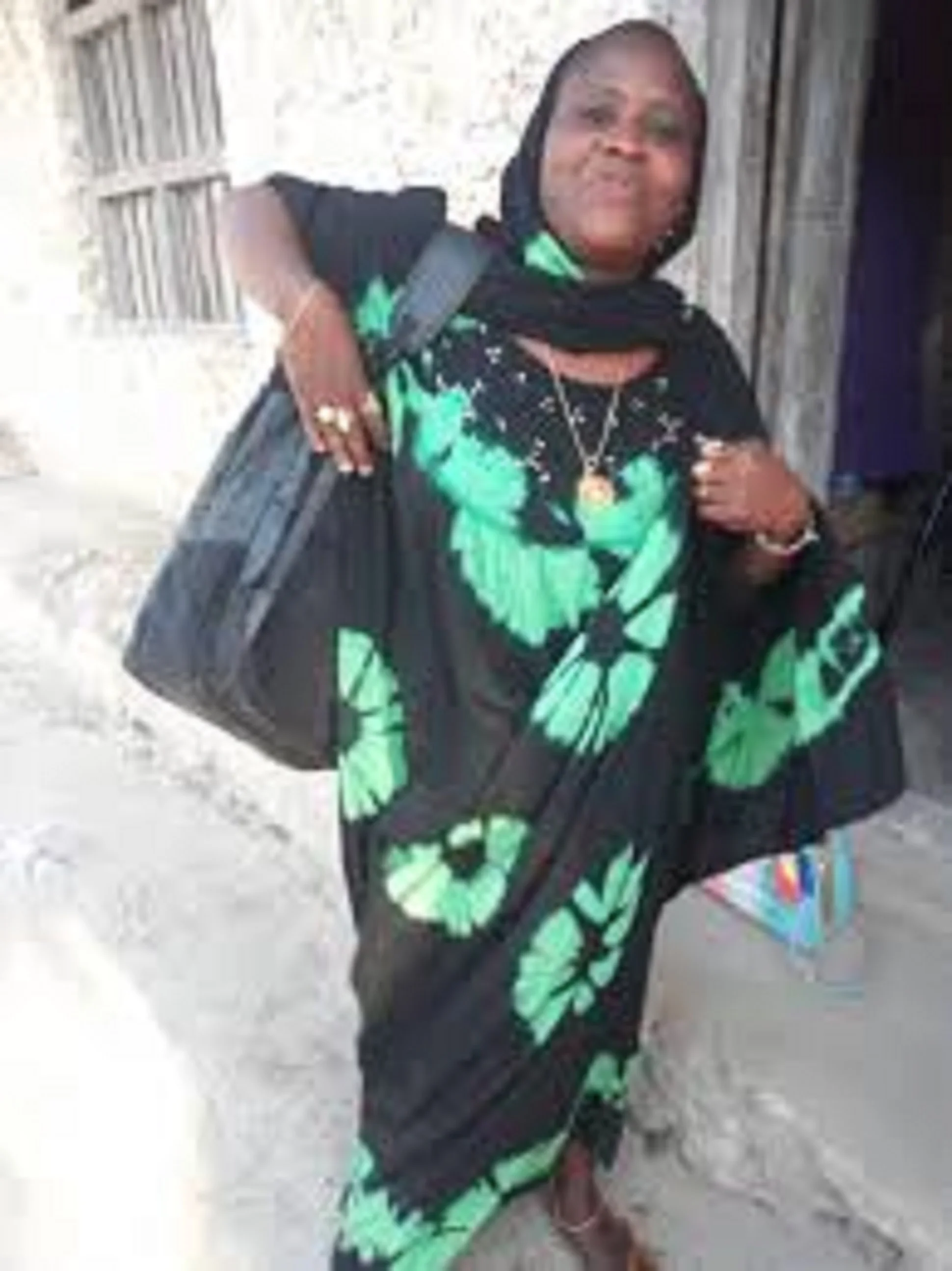 Short sleeve 100% Cotton fashion ladies African Tie die summer batik dress green SAMIRAA with head scarf coverchief