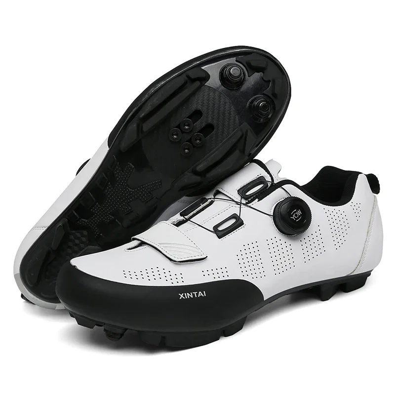 Cycling Sneaker Mtb with Cleats Men Carbon Sports Speed Bike Shoes Women Mountain Racing Flat SPD Road Cycling Footwear