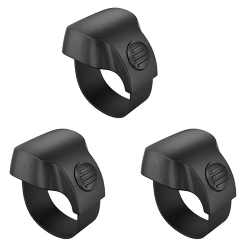 ABKN Bluetooth Selfie Remote Control, Ring Shutter for Phone, Wireless Photo Clicker for Android, 10m Range, 3 Pack