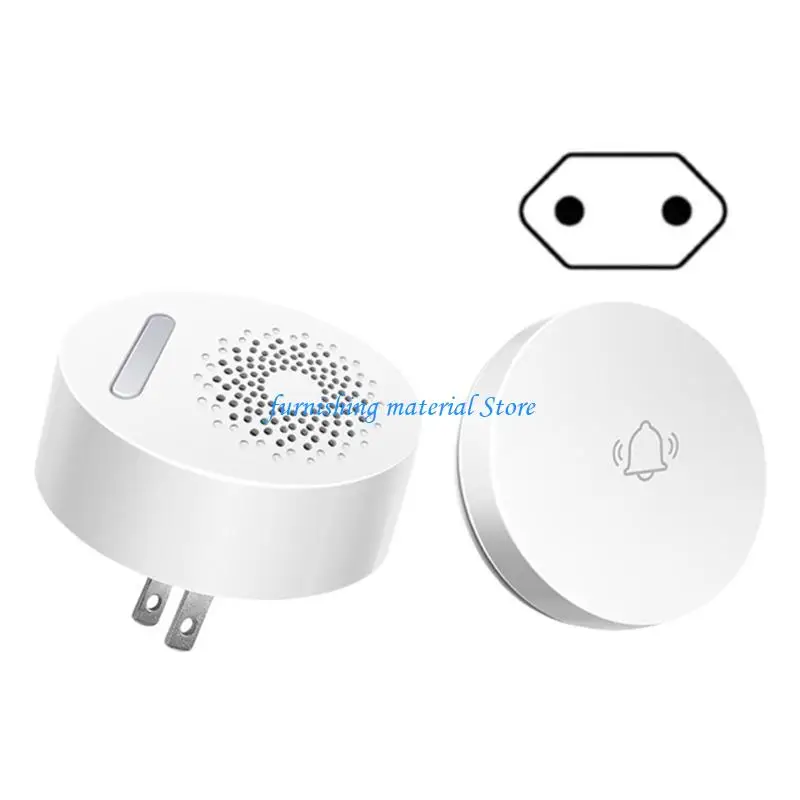 Y5GD Installazione semplice Campanello senza fili Potenza autoenergizzante Suono forte e chiaro adatto a qualsiasi ambiente Uso