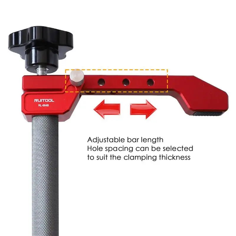 

Adjustable Clamp Adjustable Tabletop Press Clamp Quick Cabinet Door Positioning Guide For Wood Grinding Workbench Crafting