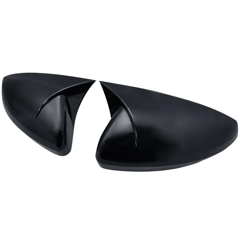 Pair M Style Rear View Mirror Covers For VW Polo 6 MK6 AW 2018-2021 & For Volkswagen POLO GTI 2018-2021 Mirror Caps Shell