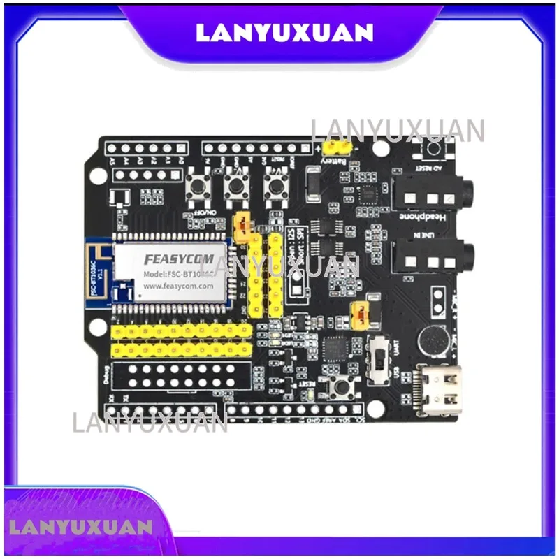 

2026 FSC-DB200-BT1036C Bluetooth 5.2 Module | Dual-Mode (Master/Slave) with 24-Bit High-Resolution Audio