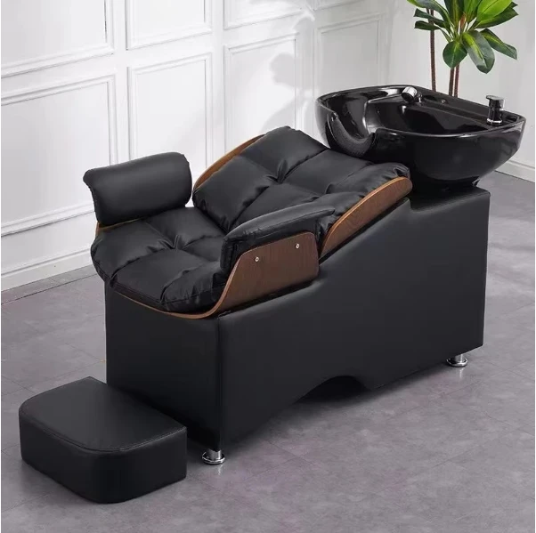 Salon Beauty Salon Furniture Hair washing Shampoo chair Hair wash bed  Shampoo bed For Barber Shop