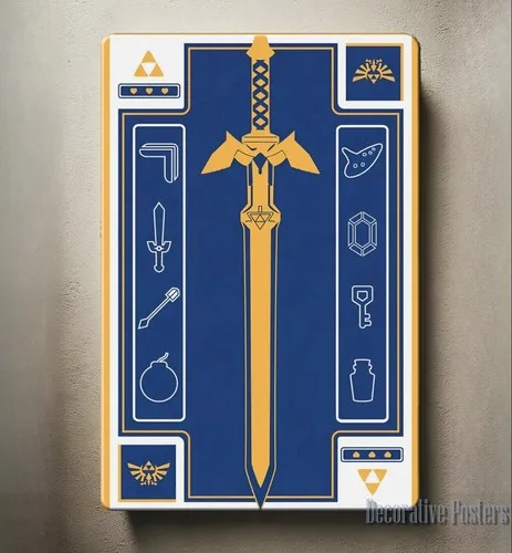 Retro Video Game Metal Poster -Collectable Sign - Size: 20*30cm