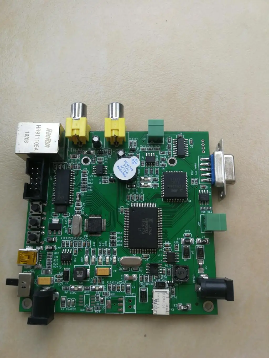 STM Mb90092 with Network/Can/OSD Video on Screen Display Development Board