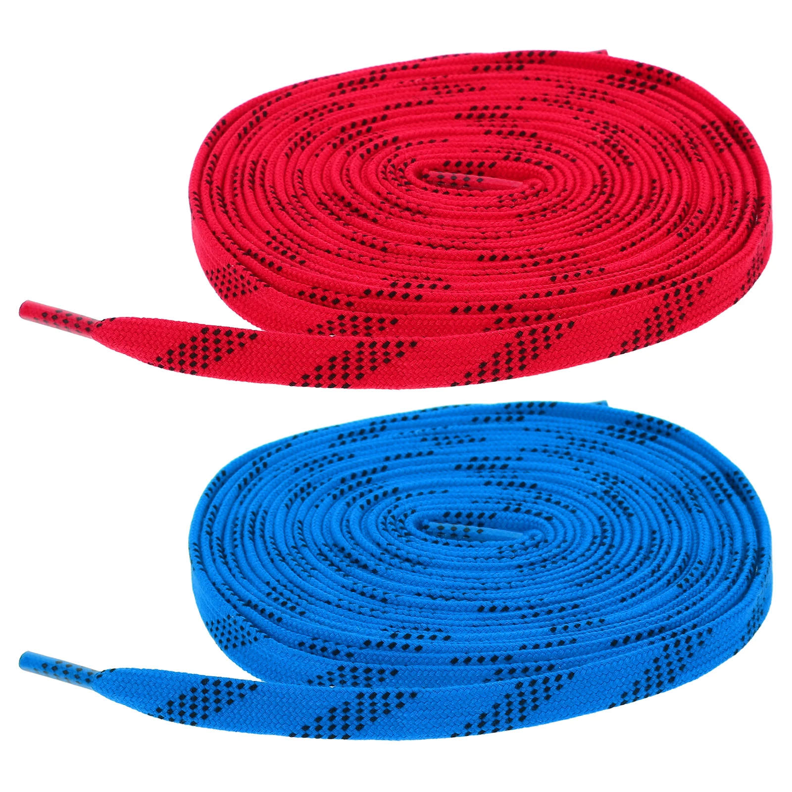 

2 Pairs Ice Hockey Shoelaces Durable Burgundy for Skates Sneakers Sports Shoes Boots Figure Skate Accessories