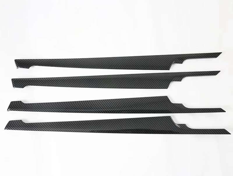 Carbon Fiber Style Car Inside Door Garnish Body Trim Accent Molding Cover Bezel For Hyundai Azera Grandeur (IG) 2019-2022