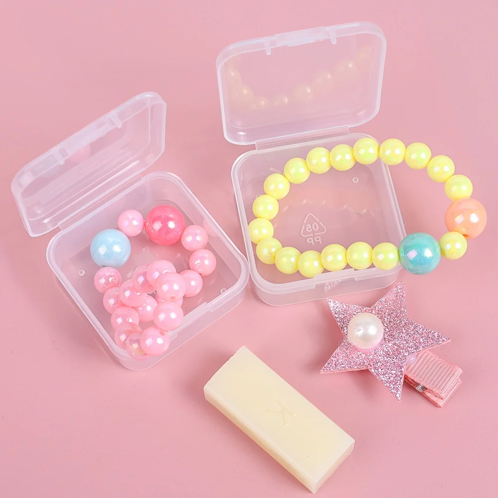 10/20pcs Transparent Large Capacity Pencil Case Office Supplies Storage Box Paintbrush & Pencil Storage Box