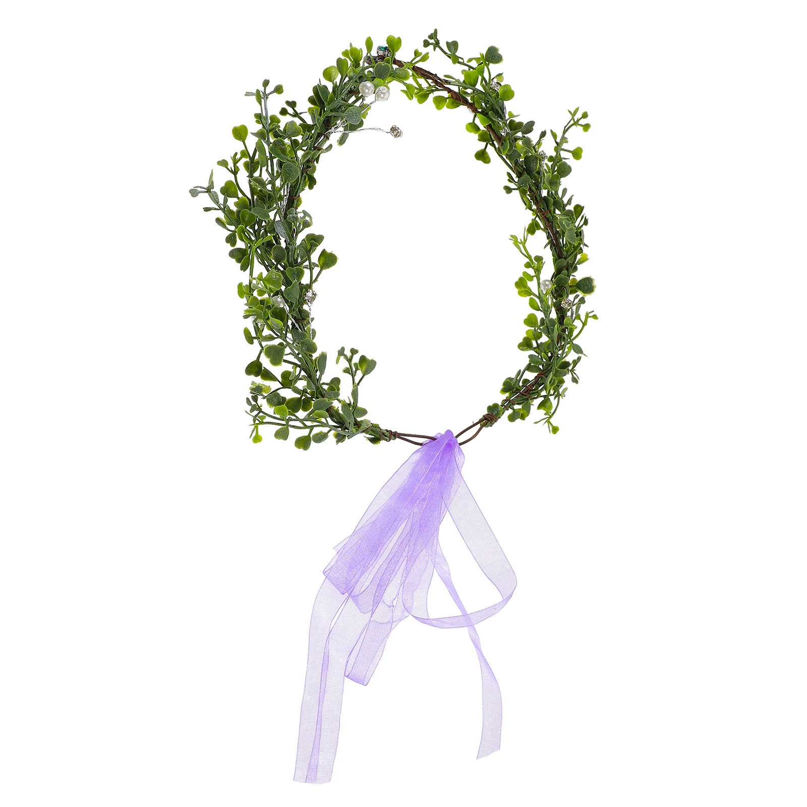

Simulated Leaf Hair Accessories Green Womens Headbands for Teen Girls Wedding Bridal Photoshoot Props Lifelike Leaves Hairstyle