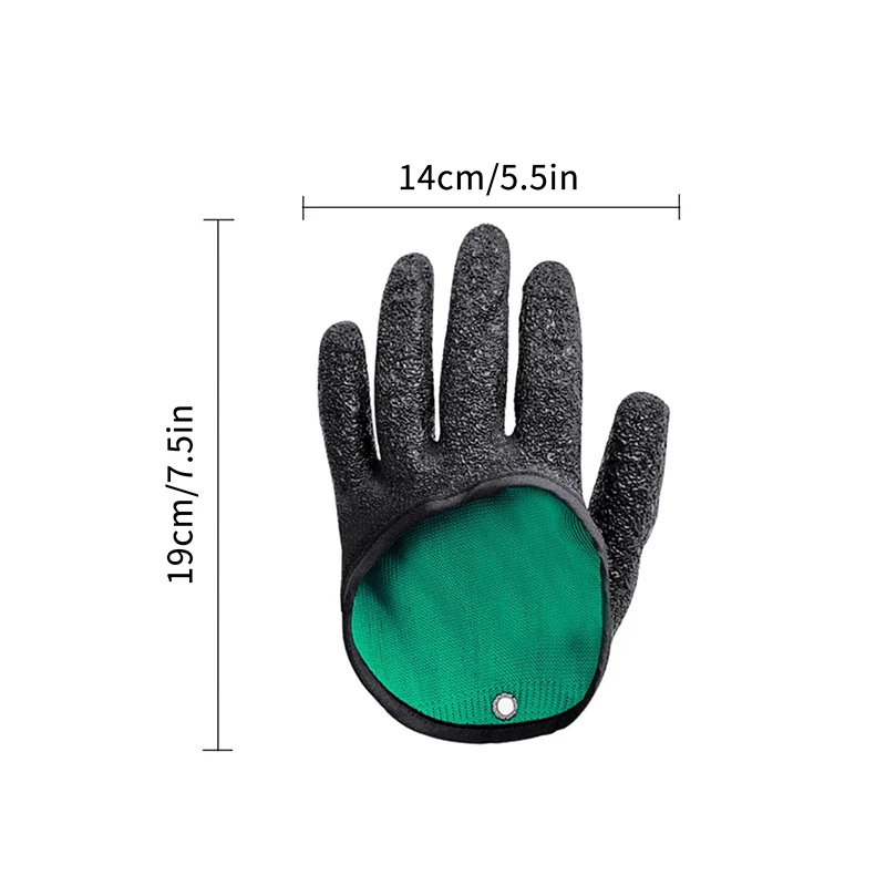 2 шт. рыболовные перчатки с магнитным высвобождением - профессиональные противоскользящие перчатки для ловли рыбы, устойчивые к проколам перчатки для зимней рыбалки для обработки