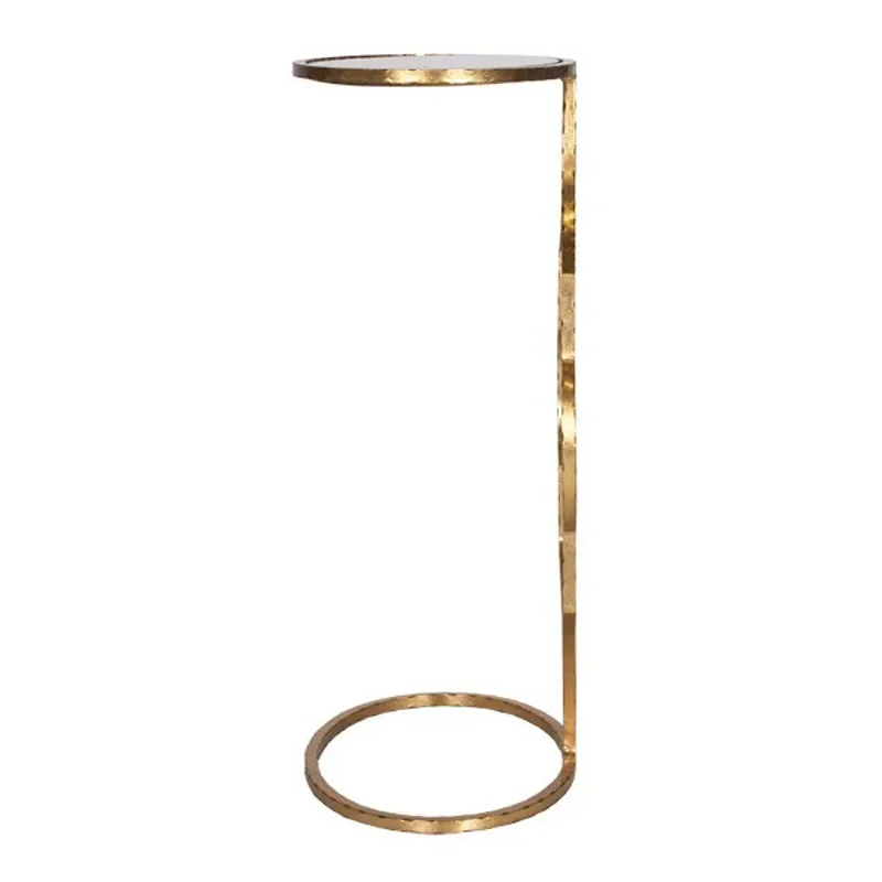 American light luxury retro forged wrought iron small si de fe w so ft decora tion d esign/villa/hotel ro om