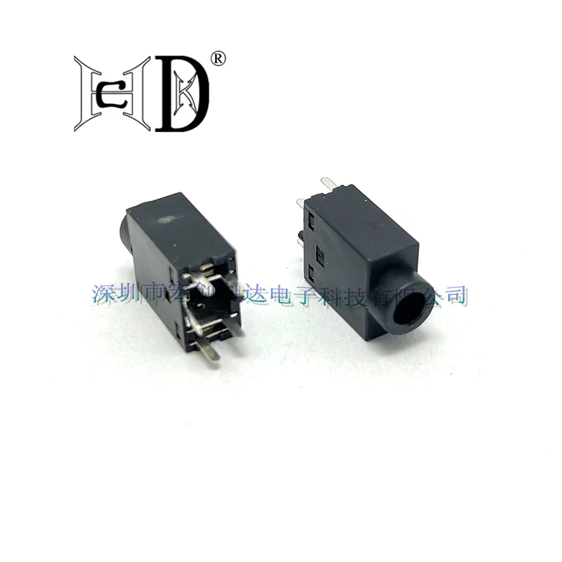 5PCS PJ-358 3.5MM 헤드폰 잭 소켓 커넥터 180 수직 5PIN PJ358