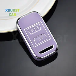 TPU Car Remote Key Fob Cover for Chery Tiggo 3 5X 4 8 Glx 7 2019 2020 Arrizo for Cheri Tiggo 8 Case Holder Protector Accessories