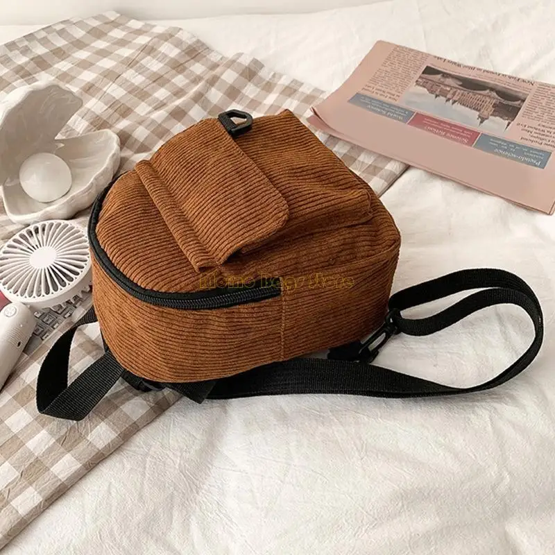 X90D Mode Rucksack Cord-Reisetasche All-Match Schoolbag für Reisen