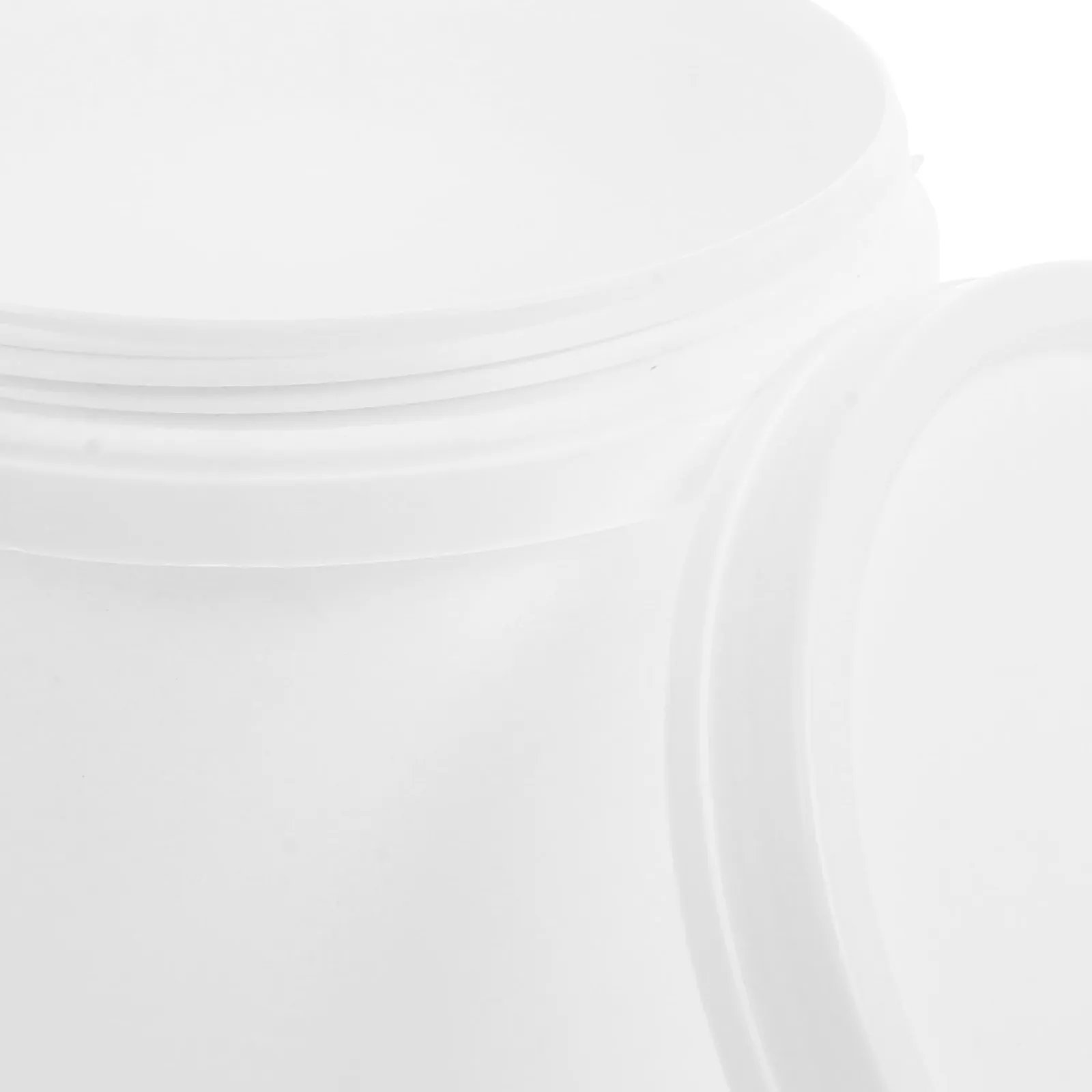

5Pcs Sturdy Plastic Water Bucket with Lid Portable Heavy Duty Sealing Bucket for Outdoor Agriculture Industry Home Storage