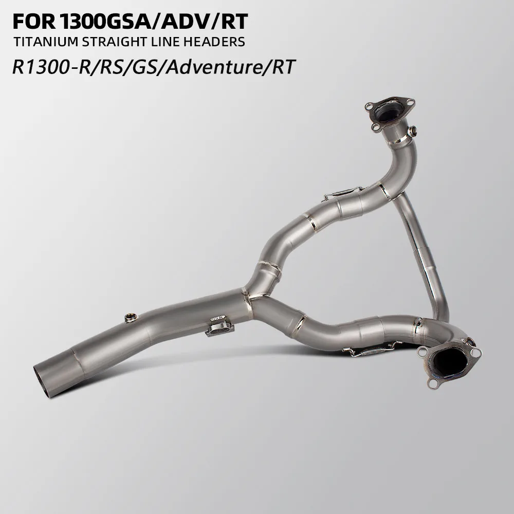 Motorcycle Exhaust Header pipe For BMW R1300R R1300RS R1300GS R1300GSA R1300RT R1300-R/RS/GS/Adventure/RT Moto tube Accessories