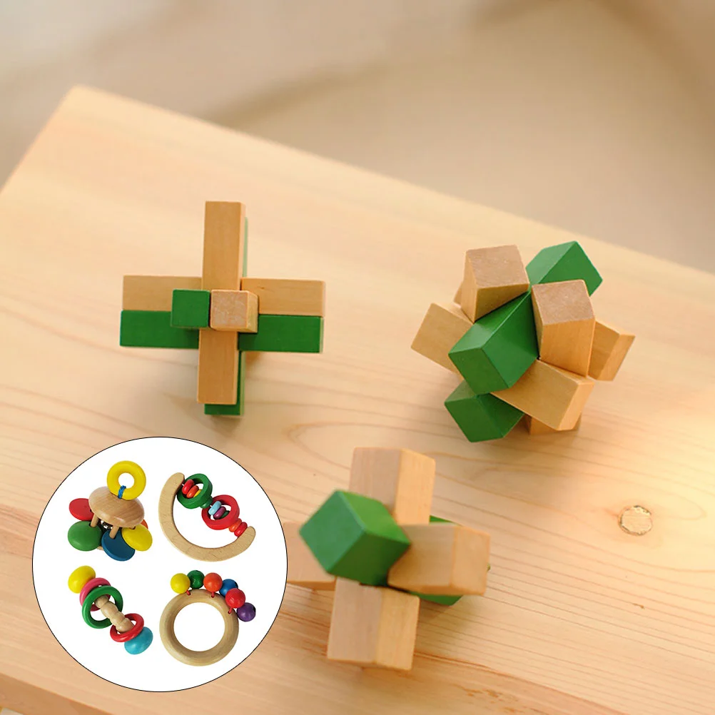 Musical Instrument Gifts Wooden Baby Rattles Childrens Toys Interesting Plaything Advanced and Safe Newborn